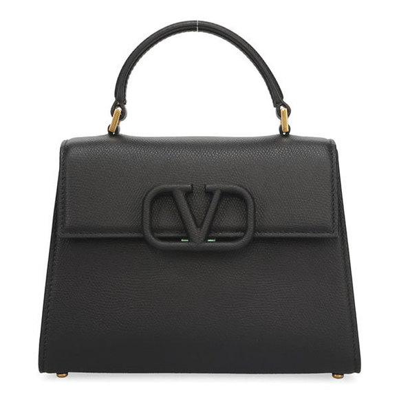 Valentino Handbags - Valentino V Sling Small Calfskin Handbag Black